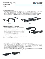 Preview for 3 page of Standard FLUO LED 120 V Installation Manual