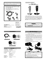 Preview for 1 page of Standart Horizon RAM3 Owner'S Manual