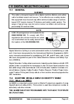 Preview for 45 page of Standart Horizont GX2000 Owner'S Manual