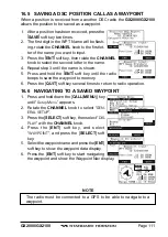 Preview for 111 page of Standart Horizont GX2000 Owner'S Manual