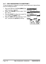 Preview for 112 page of Standart Horizont GX2000 Owner'S Manual