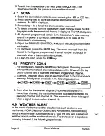 Предварительный просмотр 12 страницы Standart Horizont HX250S Owner'S Manual