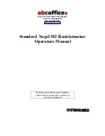 Standart Foldnak M2 Operator'S Manual preview