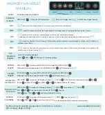 StandDesk MEMORY HANDSET Manual preview