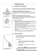 Preview for 20 page of Standen POWAVATOR 150 Manual