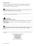 Preview for 3 page of Standex BCHX0050B Installation & Operation Manual