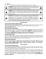 Preview for 12 page of Standex TRI-STAR CO11-E Installation And Operating Instructions Manual