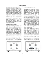 Preview for 5 page of Stanford Research Systems SR554 Manual