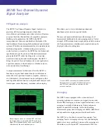 Preview for 4 page of Stanford Research Systems SR785 Brochure & Specs