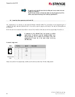 Preview for 30 page of Stange SE-707 Operating Manual