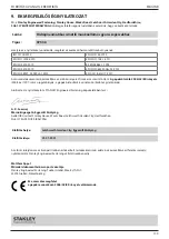 Предварительный просмотр 159 страницы Stanley 07536 Instruction And Service Manual