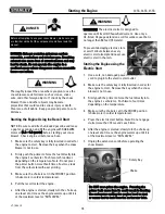 Preview for 19 page of Stanley 30SS Owner'S Manual