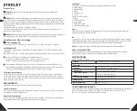 Предварительный просмотр 19 страницы Stanley 3253560774073 User Manual