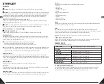 Предварительный просмотр 21 страницы Stanley 3253560774073 User Manual