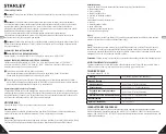 Предварительный просмотр 29 страницы Stanley 3253560774073 User Manual