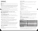 Предварительный просмотр 31 страницы Stanley 3253560774073 User Manual