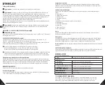 Предварительный просмотр 33 страницы Stanley 3253560774073 User Manual