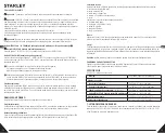 Предварительный просмотр 37 страницы Stanley 3253560774073 User Manual