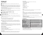 Предварительный просмотр 45 страницы Stanley 3253560774073 User Manual