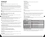 Предварительный просмотр 47 страницы Stanley 3253560774073 User Manual