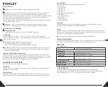 Предварительный просмотр 49 страницы Stanley 3253560774073 User Manual