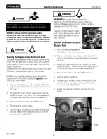 Preview for 17 page of Stanley 36SS Owner'S Manual