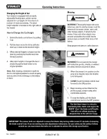 Предварительный просмотр 16 страницы Stanley 48ZS Owner'S Manual