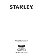 Предварительный просмотр 40 страницы Stanley 657888110095 Manual