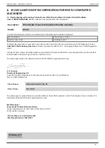 Предварительный просмотр 15 страницы Stanley 70500 Instruction And Service Manual