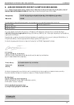 Preview for 239 page of Stanley 70501 Instruction And Service Manual