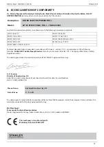 Preview for 21 page of Stanley 73483 Instruction And Service Manual