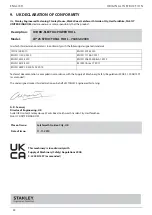 Preview for 22 page of Stanley 73483 Instruction And Service Manual