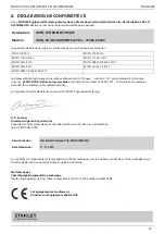 Preview for 43 page of Stanley 73483 Instruction And Service Manual