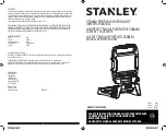 Предварительный просмотр 1 страницы Stanley 7629101430 Instruction Manual