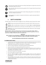 Preview for 4 page of Stanley 76501-02000 Manual