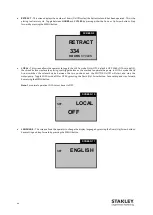 Preview for 21 page of Stanley 76501-02000 Manual