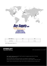 Preview for 33 page of Stanley 76501-02000 Manual