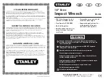 Stanley 78-343 Instruction Manual preview