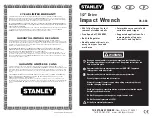 Preview for 1 page of Stanley 78-343 Instruction Manual