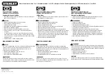 Предварительный просмотр 4 страницы Stanley 95-155 Manual