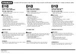 Предварительный просмотр 6 страницы Stanley 95-155 Manual