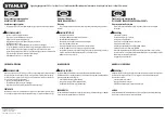 Предварительный просмотр 10 страницы Stanley 95-155 Manual