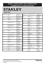 Preview for 12 page of Stanley 957071 Instruction Manual