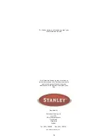 Предварительный просмотр 36 страницы Stanley Alpha 120 Servicing Instructions