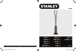 Stanley BARFLEX BF0109 Instruction Manual предпросмотр