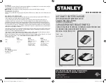 Предварительный просмотр 1 страницы Stanley BC1509 Instruction Manual