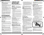 Preview for 6 page of Stanley BC40BS Instruction Manual