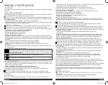 Предварительный просмотр 9 страницы Stanley Bc8 Instruction Manual