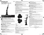 Stanley BF01AL Instruction Manual preview