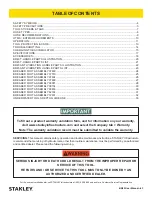 Preview for 3 page of Stanley BR4514801 User Manual